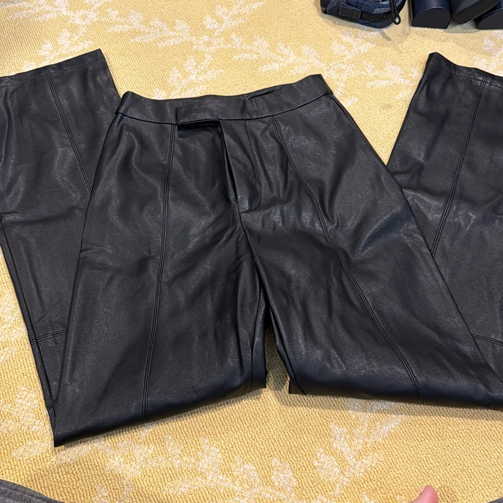 Leather trousers